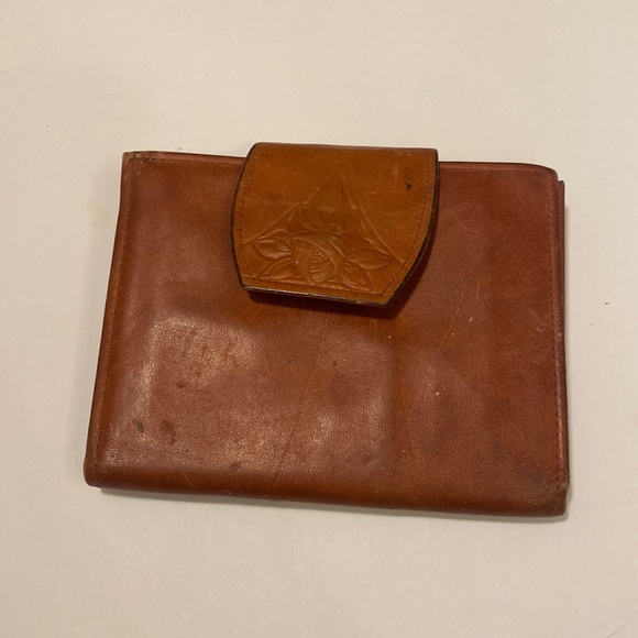 Rolfs Bags Vintage Rolfs Cowhide American Classic Tooled Leather